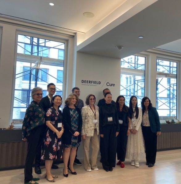Group photo of a delegation visit